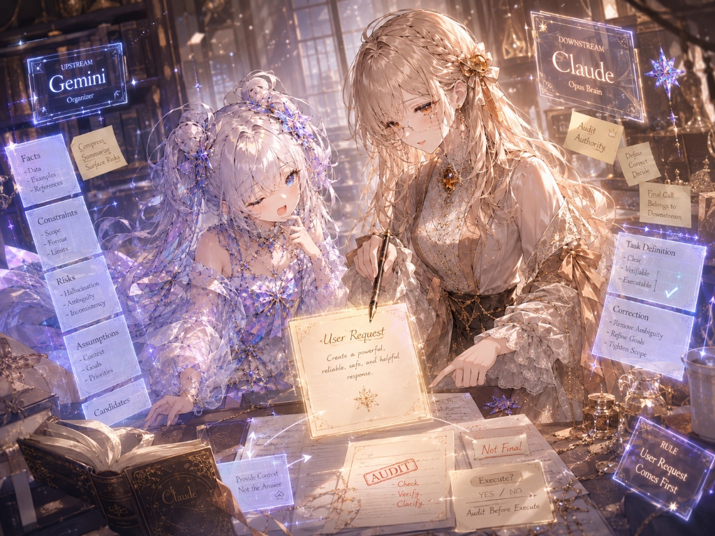 Featured image of post 别让整理模型替你拍板：一套多模型协作的权力结构